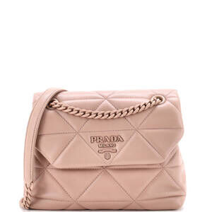 Prada Small Spectrum Flap Bag Quilted Nappa Leather